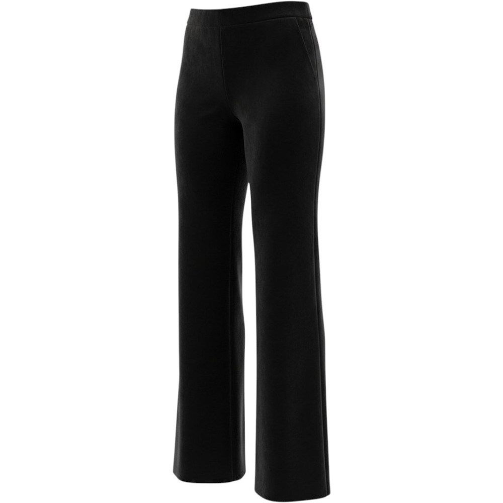 Jones New York Pants Womens XL NWT $59 Black Pull On Stretch Wide Leg Career